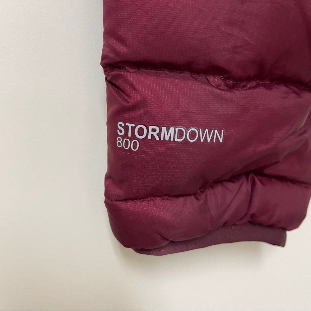 Eddie Bauer Burgundy Stormdown 800 Medium​ - Picture 3 of 4